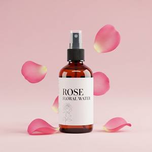 100% pur naturel Rose eau hydrosol en vrac en gros distillé à la vapeur eau florale peau Toner cosmétique ingrédient exportateur - Product Image 1