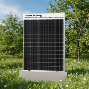 Panneau solaire monocristallin PERC demi-cellule BIPV Solaroom Technology SRM525M10 550W-600W certifié TUV - Product Image 3