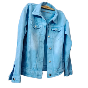 Chaqueta Vaquera para Mujer, con Botones, Lavada, Diseño Elegante de Invierno, Tela Cómoda de Secado Rápido, 380g, Estilo Vintage, Casual, para Actividades al Aire Libre - Product Image 4