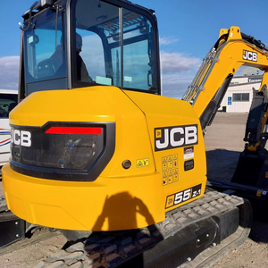 Excavatrice sur chenilles JCB 55Z-1 2022, mini Yanmar, moteur 4 tonnes, pompe hydraulique Eaton, cylindre hydraulique, boîte de vitesses PLC, moteur, haute efficacité, cœur - Product Image 1