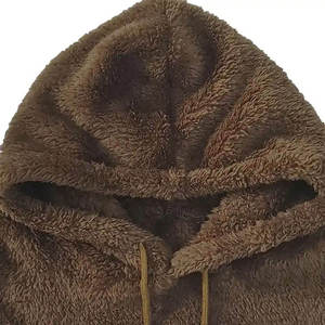 Sweats à capuche doublés Sherpa en polaire pour hommes, sweat-shirt d'hiver chaud à motif imprimé de haute qualité, pour hommes - Product Image 2