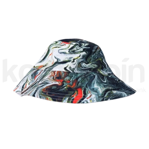 Bob artisanal peint à la main, motif personnalisé, respirant, couvre-chef unique et tendance pour la pêche, logo personnalisé Komodoin - Product Image 3