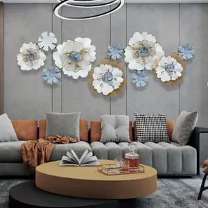 Decoraciones para el hogar, artes de pared, diseño personalizado, artesanías de pared de buena calidad, sofá de Metal, montaje lateral, paisaje de hierro metálico a precios fiables