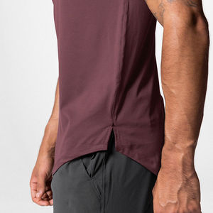 Camiseta de gimnasio de secado rápido para hombre, camiseta de manga corta con logotipo personalizado, Camiseta de algodón 100%, fabricante de ropa personalizada - Product Image 5