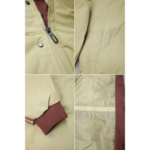 Customizable Black Unisex Insulated Padded Puffer Jacket with Fur <b>Winter</b> Outdoor Hooded Quilted Jackets for Men - Product Image 5