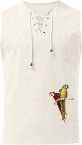 Servicio OEM, Ropa Deportiva Informal, Color Personalizado, Camiseta sin Mangas Transpirable para Hombre, 100% Algodón, Precio al por Mayor - Product Image 6