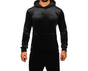 Ensemble survêtement de jogging streetwear deux pièces pour hommes avec logo brodé personnalisé – Vente en gros - Product Image 1