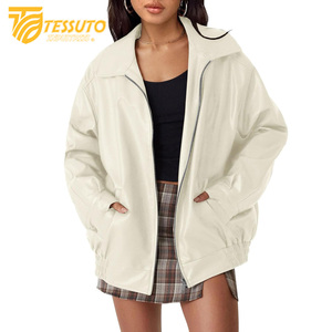 Abrigos de invierno para mujer, abrigo grueso de piel de oveja auténtica, chaqueta de cuero para mujer, chaqueta de aviador, chaquetas de piel de oveja para mujer - Product Image 6
