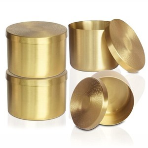 Nouveau Pot à crème Boîte en acier inoxydable Articles ménagers Ustensiles de cuisine Article décoratif Vente d'été Vaisselle Fabricant en gros Fournisseur - Product Image 6