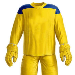 2025 cómodo transpirable precio bajo Venta caliente logotipo personalizado impresión conjuntos de uniformes de hockey sobre hielo - Product Image 2