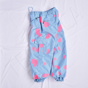 OEM/ODM disponible pantalones de nieve de esquí de algodón de poliéster de alta calidad para hombres cremallera transpirable a prueba de viento para pantalones de snowboard al aire libre - Product Image 2