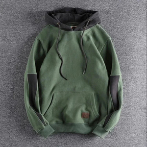 Sweat à capuche en coton épais 500 g/m², respirant, écologique, coupe droite, épaules tombantes, streetwear pour homme - Product Image 4