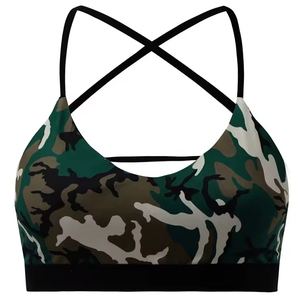 Nuevo Sujetador Deportivo de Secado Rápido de Spandex y Nailon para Mujer, Sujetador Deportivo Sin Costuras con Soporte Medio de Moda de Mono Riders - Product Image 1