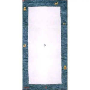 หนึ่งในพรมอินเดียที่ผูกปมด้วยมือพรม gabbeh 4'5x2'5 - Product Image 1