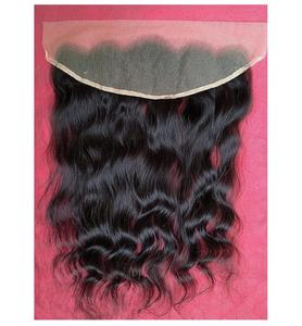 Natural de alta densidad personalizado 13X4 HD cierre Frontal de encaje vendedor Frontal al por mayor 13X5 parches frontales de encaje de cabello humano - Product Image 1