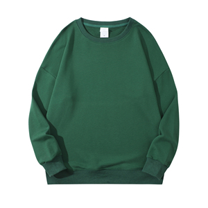 custom 100% french terry cotton <b>crewneck</b> sweatshirt oversized drop shoulder pullover jumper blank mens hooded and sweatshirts - Product Image 4