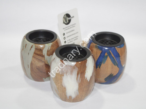 ล่าสุดไม้ Mubkhar เรซิ่น Bakhoor Burner Bukhoor Burner ไม้สําหรับรอมฎอนและ Eid ธูป Bakhoor โดย Tradnary Exim Pvt Ltd - Product Image 6