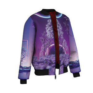 High Quality <b>Men's</b> <b>Lightweight</b> Sublimation <b>Jacket</b> New Outdoor Drawstring Sublimation <b>Jacket</b> - Product Image 2