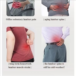 Alat traksi Lumbar elektrik, dengan terapi termal, perenggang tulang belakang terapi cahaya merah, pereda tulang belakang untuk pereda nyeri - Product Image 4