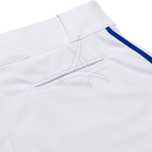 Pantalons de baseball respirants de haute qualité personnalisés, 100% polyester, pantalon de softball en gros à vendre, 2025 - Product Image 2