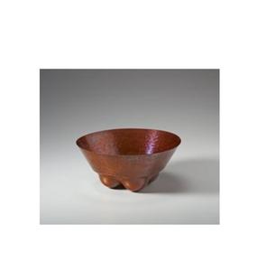 Bol de service en cuivre de finition antique fait à la main par des artisans mettant en valeur les compétences artisanales traditionnelles dans les ustensiles de cuisine - Product Image 4