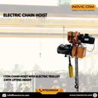 Nouvelle palan électrique à chaîne avec capacité de 1 à 10 tonnes, garantie de 3 ans, télécommande pour applications de levage industrielles et hôtelières