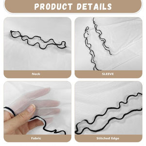 เสื้อแฟชั่นฤดูใบไม้ผลิใหม่ พิมพ์ลายดอกชบาแบบโพลินีเซียน เสื้อแขนกระดิ่งสำหรับผู้หญิง ระบายอากาศได้ดี - Product Image 6