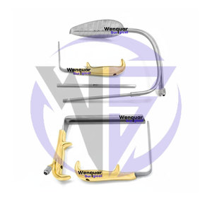 Retractor de Fibra Óptica para Hoyos Abdominales para Cirugía Plástica, Kit Quirúrgico Wenquar, Material de Acero Inoxidable, Caja de Madera - Product Image 4