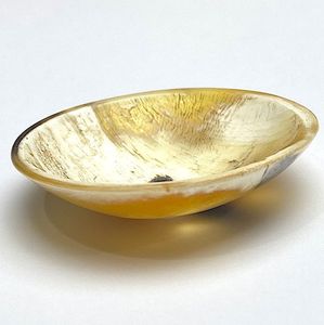 ACCESSORIES CRAFTED Horn <b>Bowl</b> for Bohemian Kitchenware <b>Deep</b> Horn <b>Bowl</b> Handmade with Natural Color on Sale Genuine Unique and - Product Image 1