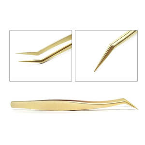 LENDIZER SURGICAL - Pinzas de Acero Inoxidable de 10 mm para Pestañas, Suministro Directo de Fábrica, para Salones de Belleza/Extensiones de Pestañas, Pinzas de Alta Precisión - Product Image 4