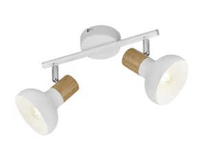Latika 2xE14 Striscia Luminosa Bianca a 2 Luci (Trio R81522031) - Product Image 1