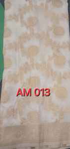 Saree en nylon chic et léger avec un beau drapé, idéal pour une tenue décontractée ou festive avec confort - Product Image 5