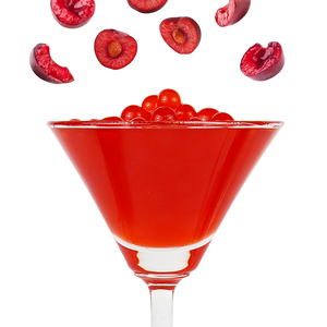 Venta caliente Premium Cherry Flavored Popping Boba con aditivos de jarabe para Cherry Cheesecake Topping - Product Image 2