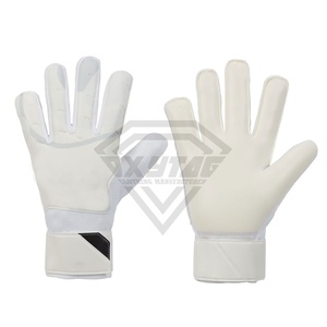 Gants de gardien de but de football en cuir respirant et durables de haute qualité les plus vendus gants de football entretenus de conception OEM ODM - Product Image 1