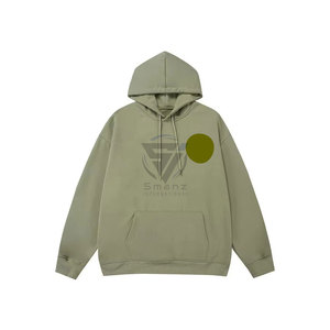 เสื้อฮู้ดสตรีทแวร์ผู้ชาย แฟชั่นทันสมัย ผ้าฝ้ายฟลีซ 100% แห้งเร็ว ระบายอากาศดี มีกระเป๋าเสื้อ ออกแบบได้ตามต้องการ - Product Image 3