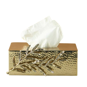 Tendance Design Rectangulaire Boîte À Mouchoirs En Métal De La Plus Haute Qualité Boîte À Mouchoirs En Métal Porte-Serviettes Vaisselle Organisateur De Mouchoirs À Vendre - Product Image 5