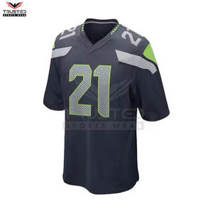 Maillots de football américain OEM nouveau design maillots de football américain personnalisés prix bon marché - Product Image 2