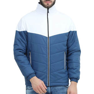 แจ็กเก็ตขนเป็ดกันลมสำหรับผู้ชายแจ็กเก็ตแบบเงาวาวกันลมปรับโลโก้ได้ตามต้องการ - Product Image 4