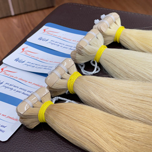 Extensiones de Cabello con Cinta Adhesiva en Diversos Colores, Calidad de Lujo de Fábrica en Vietnam, Extensiones de Cabello Cortas con Cinta Adhesiva de Vietnam - Product Image 5