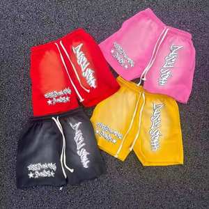 OEM Embroidery Shorts for <b>Men</b> Cotton Shorts with Logo Printing Fashion Style Wholesale <b>Only</b> - Product Image 4