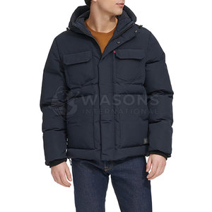 Veste matelassée pour homme, légère et chaude, veste d'hiver, vêtements de plein air actifs, vêtements tendance streetwear - Product Image 2