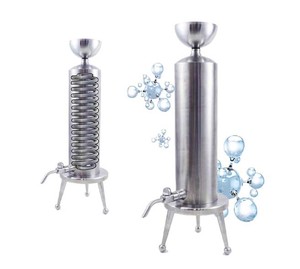 เครื่องกำเนิดน้ำไฮโดรเจนสแตนเลสหกเหลี่ยมที่ออกฤทธิ์นานอุปกรณ์สร้างไฮโดรเจนน้ำร้อนหรือเย็นใช้ในครัวเรือนติดตั้งบนเดสก์ท็อปได้ง่าย - Product Image 1