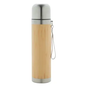 Thermos écologique TIRENS Gadgets en bambou pour le camping et la randonnée - Product Image 1