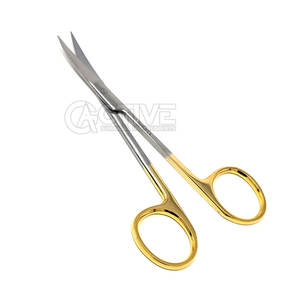 Instrumentos quirúrgicos Iris Tijeras Acero inoxidable Oftálmico Recto y curvo CE Aprobado Iris Tijeras Acero inoxidable - Product Image 5