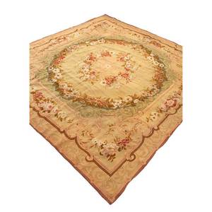 France (c.1890) Tapestry Golden Apricot/Natural Brown for <b>Wall</b> <b>Decor</b> - Product Image 2