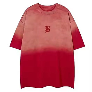 Vintage Style <b>Tie</b> <b>Dye</b> Heavy gsm 100%Cotton Drop Shoulder Oversized Summer <b>Men's</b> <b>T</b>-<b>Shirt</b> - Product Image 6