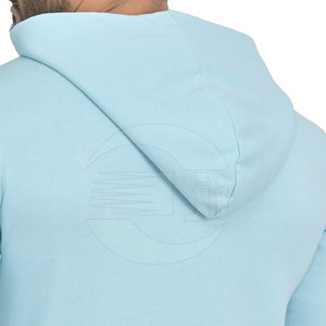 Sudadera con capucha de gimnasio para hombre personalizada profesional Logotipo ecológico Chaqueta con capucha de patrón sólido de invierno Técnicas teñidas lisas - Product Image 6