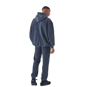 Sweat-shirt à Capuche Gsm pour l'Hiver, Survêtement d'Hiver à Lavage à l'Acide et à la Pierre, Survêtement Surdimensionné à Capuche de Grande Taille, Unisexe - Product Image 2