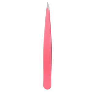 Premium Stainless Steel Tweezers High Quality <b>Tool</b> for Eyebrows and Ingrown Hair <b>Removal</b> Eyebrow Tweezers - Product Image 5