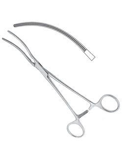 Pince en acier Serrefine avec logo personnalisé, nouveau style pour la chirurgie cardiaque, instruments cardiovasculaires thoraciques, certifiée CE pour utilisation manuelle - Product Image 2